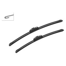 AR502S Bosch AeroTwin Viskerblade forrude (sæt) AR502S Bosch AeroTwin Viskerblade forrude (sæt)