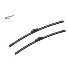 AR997S Bosch AeroTwin Viskerblade forrude (sæt) AR997S Bosch AeroTwin Viskerblade forrude (sæt)