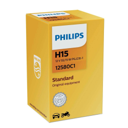 Philips H15 (12580) Vision 1 stk. Philips H15 (12580) Vision 1 stk.