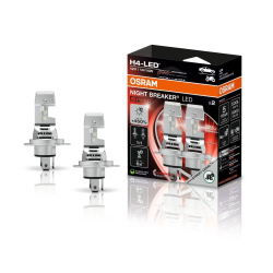 Osram H4 Night Breaker LED Speed 450 - ECE godkendt 2stk Osram H4 Night Breaker LED Speed 450 - ECE godkendt 2stk