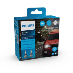 Philips H7 12V 20W Ultinon Pro6000 Standard 5800K +300% Philips H7 12V 20W Ultinon Pro6000 Standard 5800K +300%