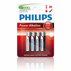 AAA Philips Power alkaline batteri AAA Philips Power alkaline batteri