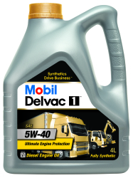Mobil Delvac 1 5W40 4L Mobil Delvac 1 5W40 4L