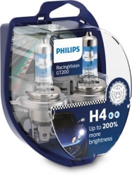 Philips Racingvision GT200 H4 2stk. Philips Racingvision GT200 H4 2stk.