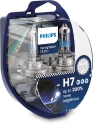 Philips Racingvision GT200 H7 2 stk Philips Racingvision GT200 H7 2 stk